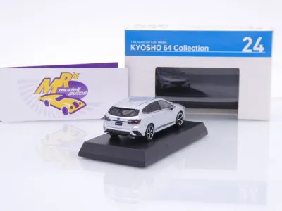 Preview: Kyosho K07116F #24 # Subaru Levorg Limousine Baujahr 2024 " silbermetallic " 1:64