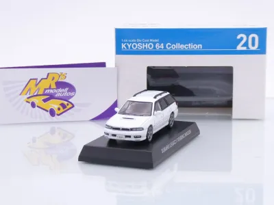 Kyosho K07116B #20 # Subaru Legacy Touring Wagon Baujahr 1996 " weiß " 1:64