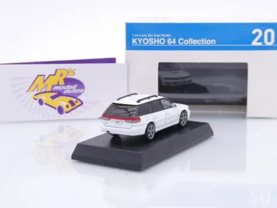 Preview: Kyosho K07116B #20 # Subaru Legacy Touring Wagon Baujahr 1996 " weiß " 1:64
