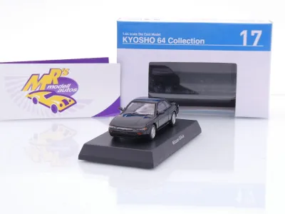 Kyosho K07115H #17 # Nissan Silvia S13 200SX Coupe Baujahr 1988 " schwarz " 1:64