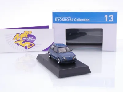 Preview: Kyosho K07115D #13 # Nissan Be-1 (BK10) Kombi Baujahr 1987 " pastellblau " 1:64