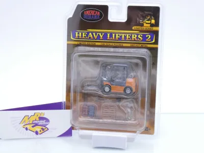 American Diorama AD-2434 # Gabelstapler / Figuren Set " Heavy Lifters 2 " 1:64