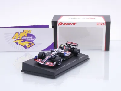 Sparky Y407 # Haas VF-24 F1 #27 8th USA Austin GP 2024 " Nico Hülkenberg " 1:64