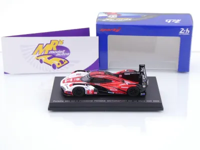 Preview: Sparky Y404 # Porsche 963 LMH #5 6th 24h Le Mans 2024 " Team Penske " 1:64