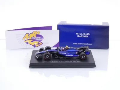 Preview: Sparky Y376 # Williams FW46 F1 Nr.2 Bahrain GP 2024 " Logan Sargeant " 1:64