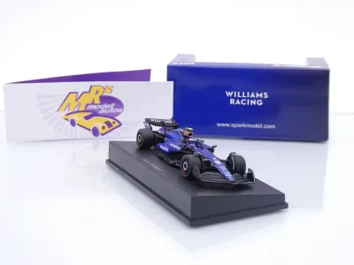 Preview: Sparky Y376 # Williams FW46 F1 Nr.2 Bahrain GP 2024 " Logan Sargeant " 1:64