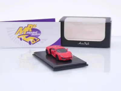 Preview: FrontiArt Avan Style HO-16 # Lykan Hyper Sport W-Motors Baujahr 2016 " rot " 1:87