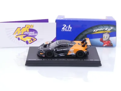 Preview: Sparky Y395 # McLaren 720S GT3 #95 24h Le Mans 2024 " United Autosports " 1:64