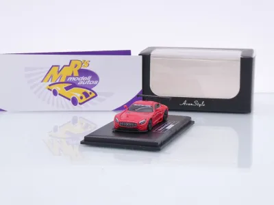 FrontiArt Avan Style HO-29 # Mercedes Benz AMG GT3 Baujahr 2016  " rot " 1:87