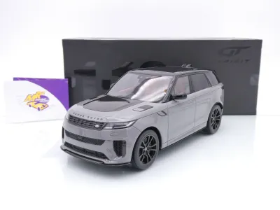 GT Spirit GT539 # Range Rover Sport SV Edition Baujahr 2024 " dunkelgrau-schwarz " 1:18