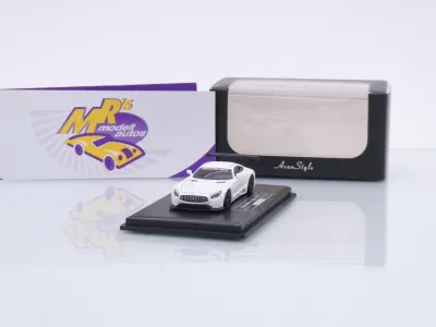 FrontiArt Avan Style HO-5 # Mercedes Benz AMG GT3 Baujahr 2016 " weiß " 1:87