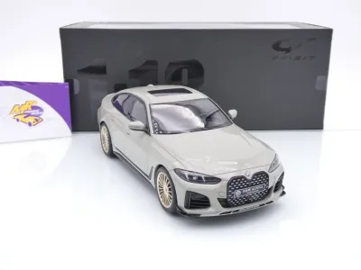 GT Spirit GT541 # BMW Alpina B4 GT Gran Coupe Baujahr 2024 " Fashion Grey " 1:18