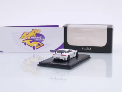 Preview: FrontiArt Avan Style HO-5 # Mercedes Benz AMG GT3 Baujahr 2016 " weiß " 1:87