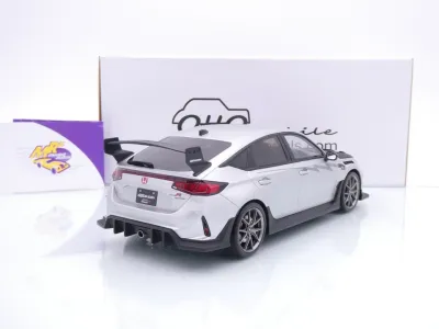 Preview: Ottomobile OT1133 # Honda Civic Type R Mugen Gruppe B Baujahr 2024 " mattsilber-mattschwarz " 1:18