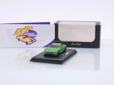 FrontiArt Avan Style HO-2 # Mercedes Benz AMG GT3 Baujahr 2016 " grünmetallic " 1:87