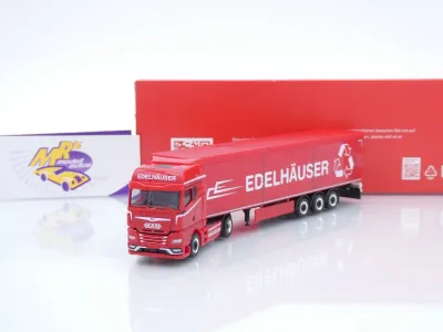 Herpa 319799 # MAN TGX GX Schubboden-Sattelzug " Edelhäuser (Rothenberg) " 1:87