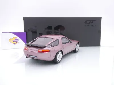 Preview: GT Spirit GT524 # Porsche 928 S4 Baujahr 1980 " Cassis Red Metallic " 1:18