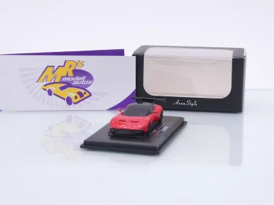 FrontiArt Avan Style HO-21 # Aston Martin Vulcan Baujahr 2016 " rot-schwarz " 1:87