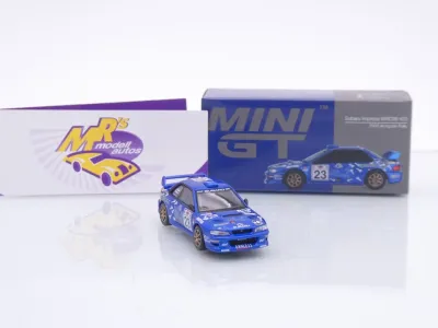 Preview: TSM Mini GT MGT01078-L # Subaru Impreza #23 Rallye Acropolis 2000 " Toshihiro Arai - Roger Freeman " 1:64