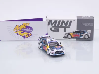 Preview: TSM Mini GT MGT00974-L # Ford Puma #13 Rallye Monte Carlo 2024 " Gregoire Munster - Louis Louka " 1:64