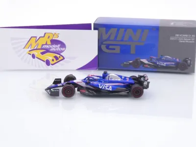 Preview: TSM Mini GT MGT01006-L # Visa Cash App VCARB 01 F1 Bahrain 2024 " Daniel Ricciardo " 1:64