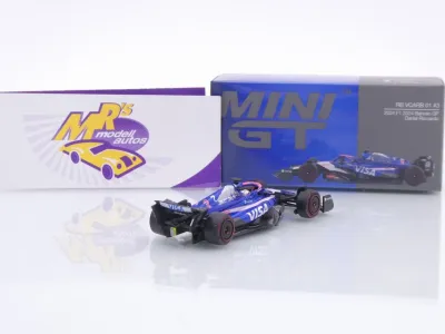 Preview: TSM Mini GT MGT01006-L # Visa Cash App VCARB 01 F1 Bahrain 2024 " Daniel Ricciardo " 1:64