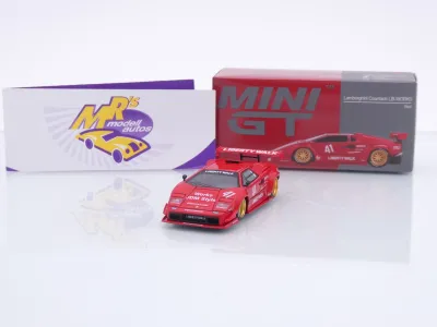 TSM MINI GT MGT01100-L # Lamborghini Countach LB-Works #41 " Liberty Walk " 1:64