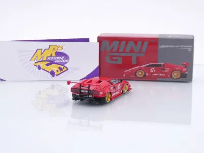 Preview: TSM MINI GT MGT01100-L # Lamborghini Countach LB-Works #41 " Liberty Walk " 1:64