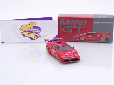 Preview: TSM MINI GT MGT01100-L # Lamborghini Countach LB-Works #41 " Liberty Walk " 1:64