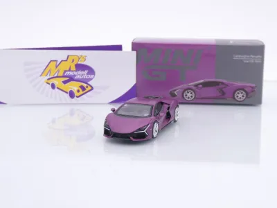 TSM MINI GT MGT01121-L # Lamborghini Revuelto 2024 LHD " Viola 30th Matte " 1:64