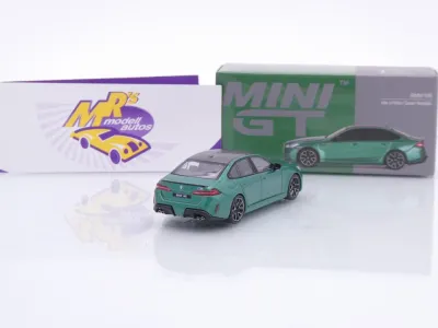 Preview: TSM MINI GT MGT01086-L # BMW M5 (G90) Limousine Baujahr 2024 " Isle of Man Green " 1:64