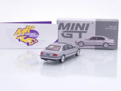 Preview: TSM MINI GT MGT00792-L # BMW 750IL (E38) 2000 LHD " Aspen Silver Metallic " 1:64