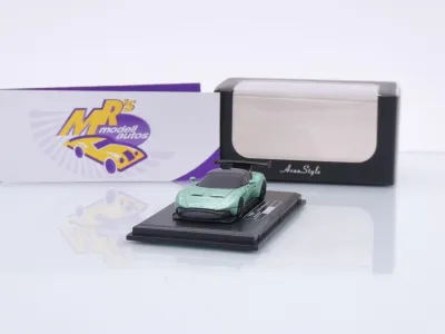 FrontiArt Avan Style HO-19 # Aston Martin Vulcan Baujahr 2017 " grünmetallic " 1:87