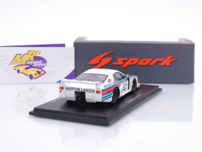 Preview: Spark S1385 # Lancia Beta Montecarlo Turbo #67 24h Le Mans 1981 " Martini " 1:43