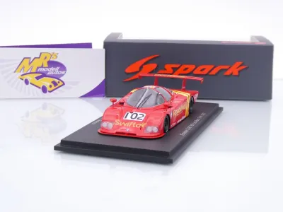 Spark S8227 # Ecosse C287 Cosworth #102 8th 24h Le Mans 1987 " Royal Mail " 1:43