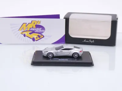 Preview: FrontiArt Avan Style HO-10 # Aston Martin One-77 Coupe Baujahr 2012 " silbermetallic " 1:87