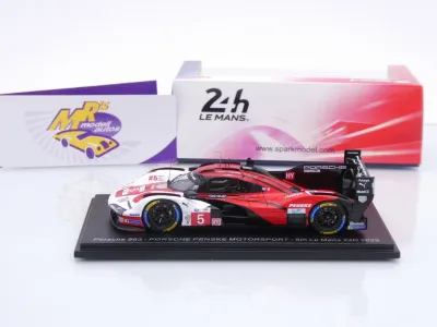 Preview: Spark S9257 # Porsche 963 Hypercar #5 6th 24h Le Mans 2025 " Team Penske " 1:43