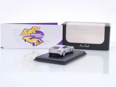 Preview: FrontiArt Avan Style HO-10 # Aston Martin One-77 Coupe Baujahr 2012 " silbermetallic " 1:87