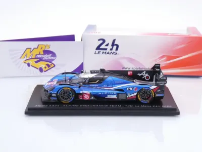 Preview: Spark S9265 # Alpine A424 Hypercar #36 10th 24h Le Mans 2025 " Mick Schumacher " 1:43
