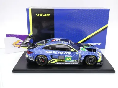 Preview: Spark 18S1079 # BMW M4 GT3 #46 24h Le Mans 2025 " WRT / Valentino Rossi " 1:18