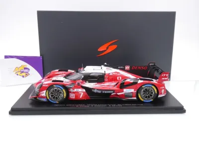 Preview: Spark 18S1055 # Toyota GR010 Hybrid Hypercar #7 24h Le Mans 2025 " GAZOO Racing " 1:18