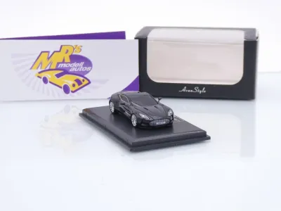 Preview: FrontiArt Avan Style HO-8 # Aston Martin One-77 Coupe Baujahr 2012 " schwarzmetallic " 1:87