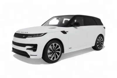 GT Spirit GT553 # Land Range Rover Sport P510E Baujahr 2023 " Fujiweiß - schwarz" 1:12