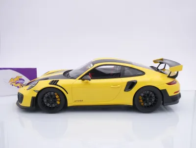 Preview: GT Spirit GT535 # Porsche 911 (991.2) GT2 RS Baujahr 2018 " Racing Yellow " 1:12