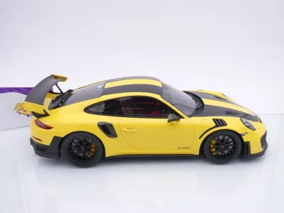 Preview: GT Spirit GT535 # Porsche 911 (991.2) GT2 RS Baujahr 2018 " Racing Yellow " 1:12