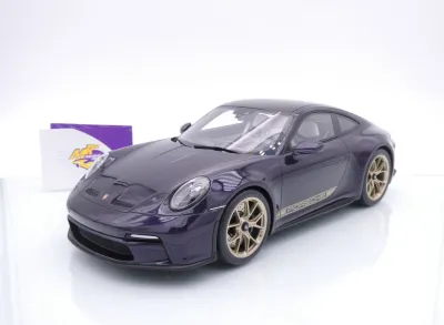 GT Spirit GT937 # Porsche 911 (992) GT3 Touring Baujahr 2021 " Violametallic " 1:12