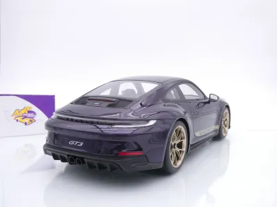 Preview: GT Spirit GT937 # Porsche 911 (992) GT3 Touring Baujahr 2021 " Violametallic " 1:12