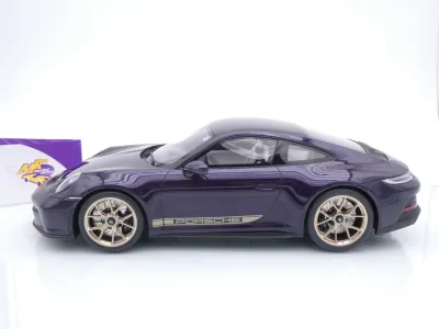 Preview: GT Spirit GT937 # Porsche 911 (992) GT3 Touring Baujahr 2021 " Violametallic " 1:12