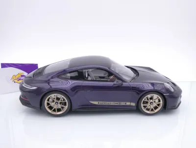 Preview: GT Spirit GT937 # Porsche 911 (992) GT3 Touring Baujahr 2021 " Violametallic " 1:12