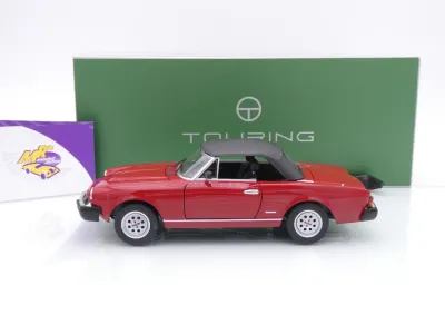 Preview: Touring 18125000 # Pininfarina Spidereuropa Baujahr 1982 " Alfarot " 1:18